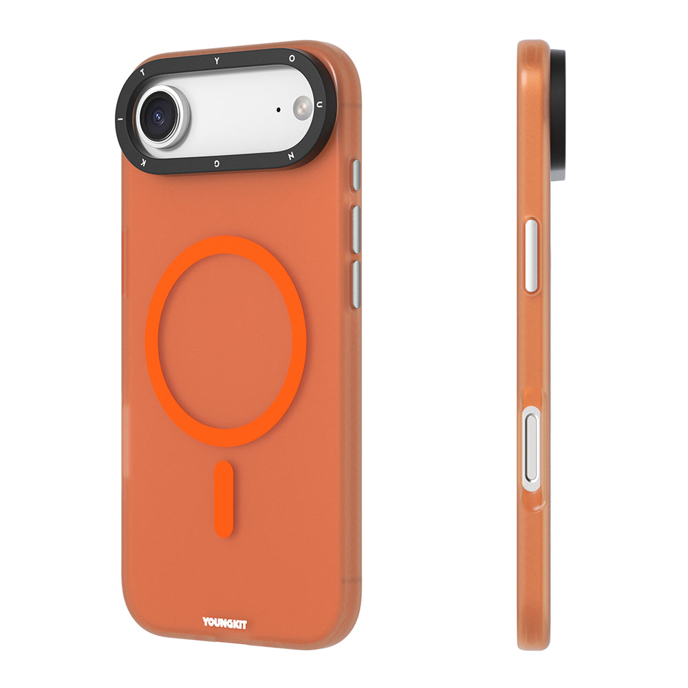 Youngkit Hidden Sand Serisi iPhone 17 Air M-safe Şarj Özellikli Telefon Kılıfı Youngkit Hidden Sand Serisi iPhone 17 Air M-safe Şarj Özellikli Telefon Kılıfı